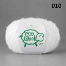 фото Пряжа Artland Eco Wool цвет 10 белый