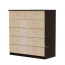 Комод -6 (Фант) Дуб млечный/Венге