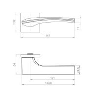 Ручка Fuaro Etalon ZL схема