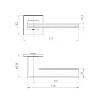 Ручка Fuaro Horizon ZL схема