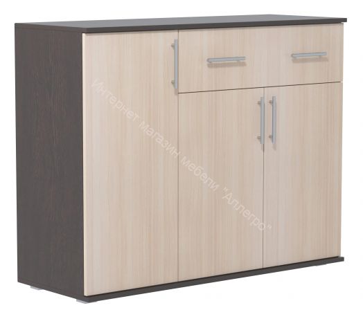 Комод - 10 (Фант) Дуб млечный/Венге