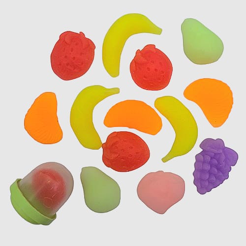 Сквиш "Фрукты" в кап.28мм 5,20₽