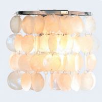 Накладной светильник Sandra 60084/2 хром/перламутр