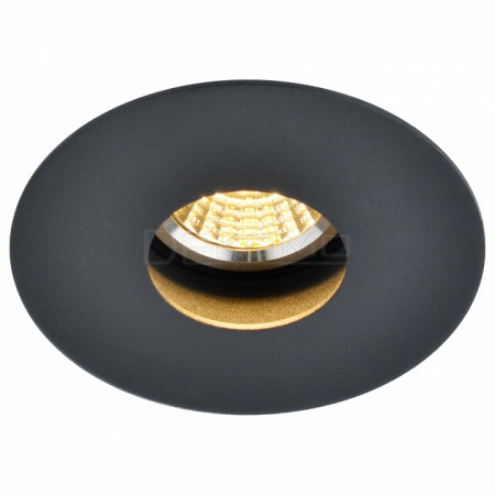 Встраиваемый светильник Accento A3217PL-1BK