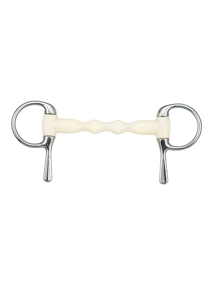 Трензель прямой, с усиками. Яблочный вкус. Грызло 20мм. Кольца 60мм