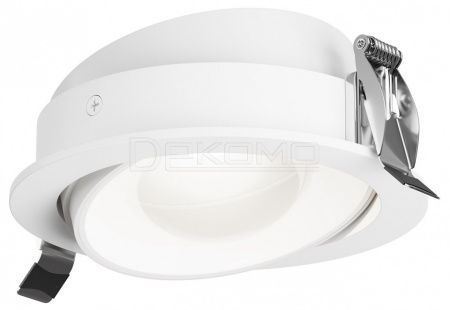 Встраиваемый светильник Lens DL105-12W4K-W