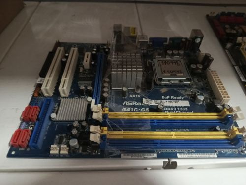 Плата материнская ASRock G41C-GS 775
