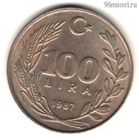 Турция 100 лир 1987