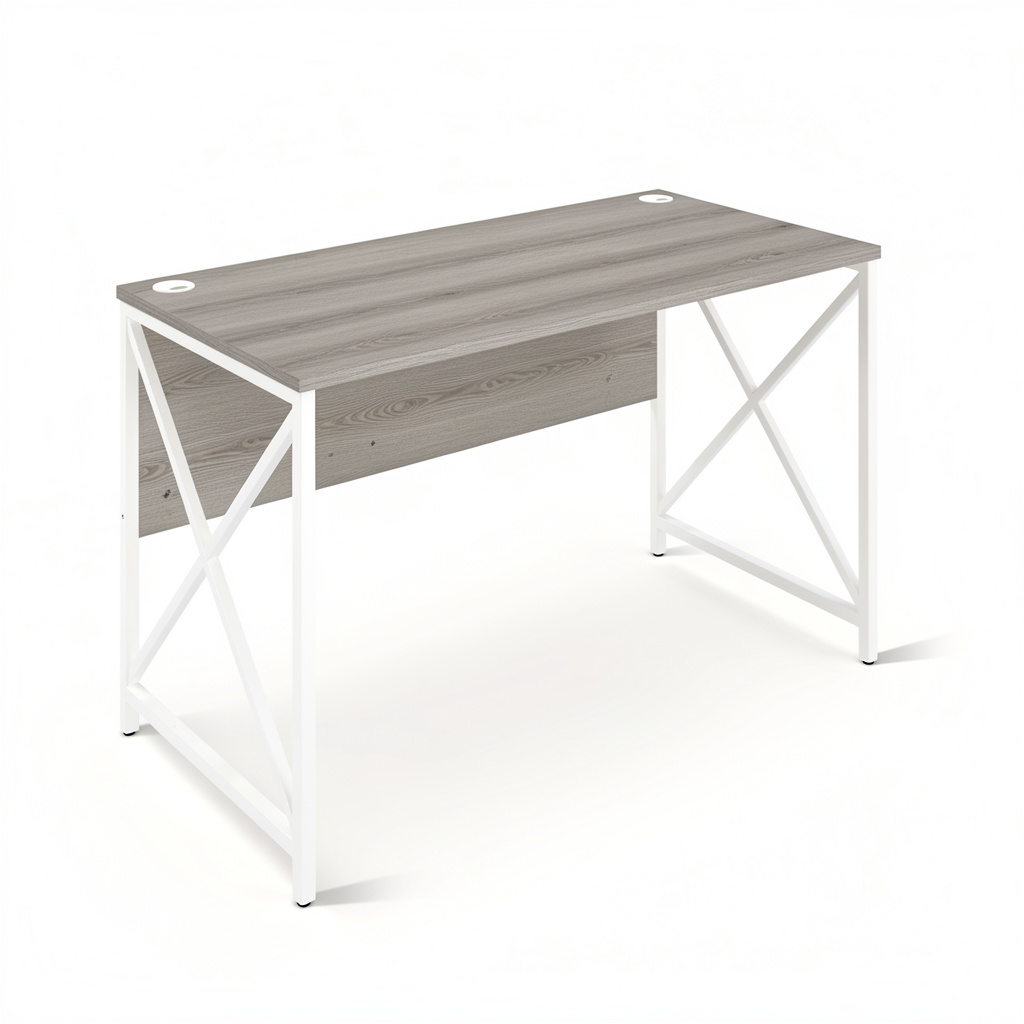 ЛОФТ-2 Стол рабочий (1350х600х750 мм) Дуб Канадский / Белый