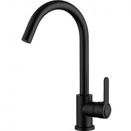 Mətbəx kranı (lavabo) Frud R42052-12 mat qara