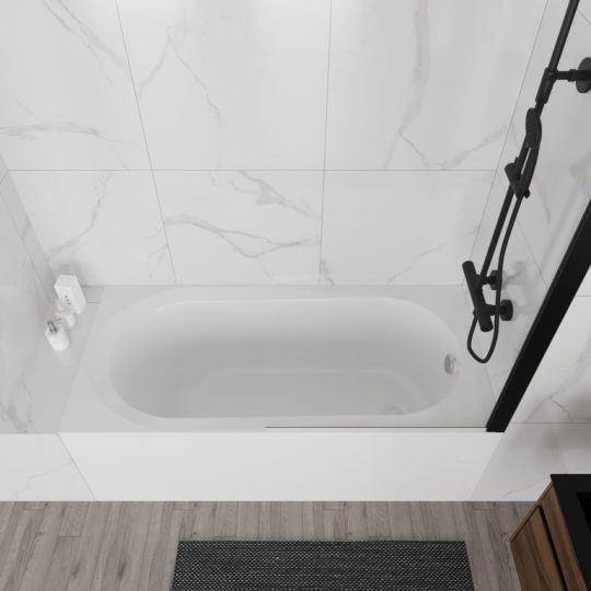 Ванна пристенная акриловая Vincea VBT-2B150 150х70 см схема 7