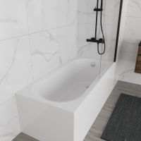 Ванна пристенная акриловая Vincea VBT-2B150 150х70 см схема 8