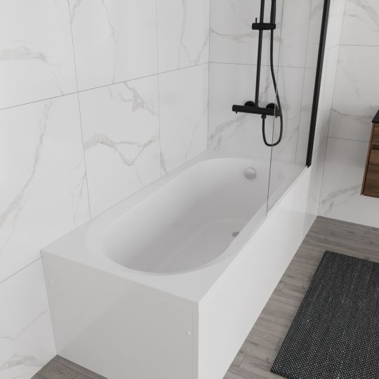 Ванна пристенная акриловая Vincea VBT-2B150 150х70 см схема 8