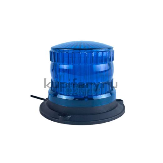 Проблесковый маяк 100 мм синий 24 Ватт на магните в прикуриватель PM2205
