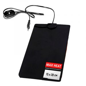 Коврик греющий Maxheat 12 Ватт 15 х 28 см (УЦЕНКА) для подогрева террариумов, рассады, сушки обуви, овощей