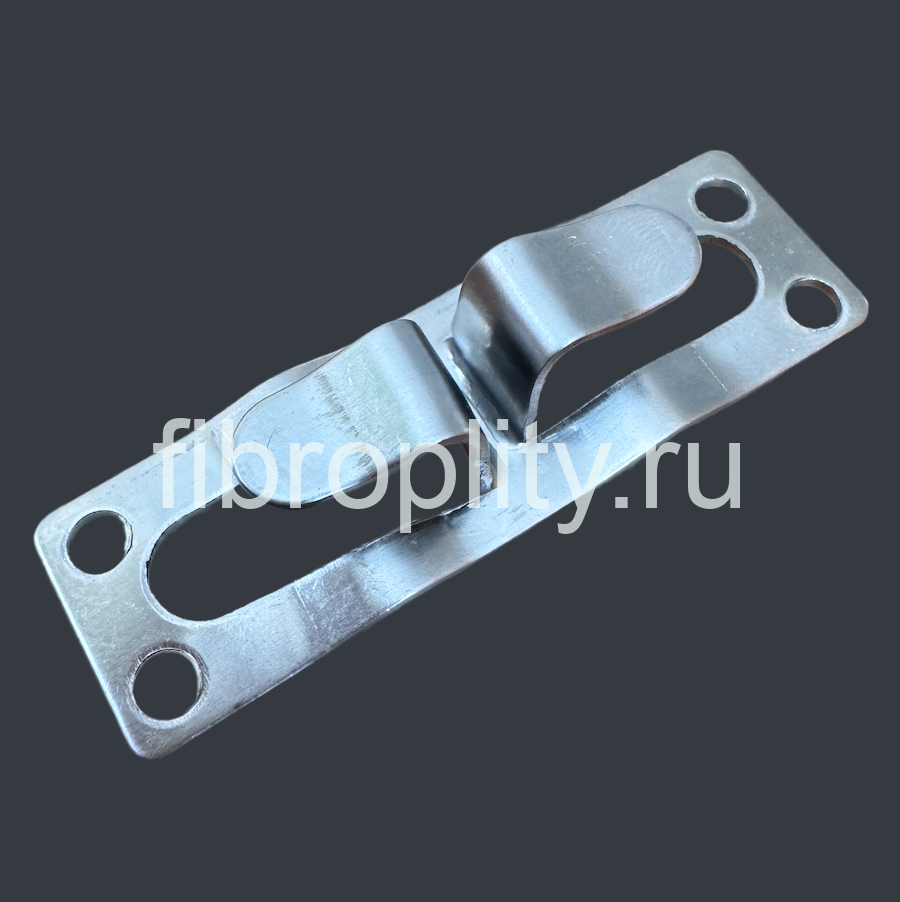 Кляммер угловой из нержавейки 1,5 мм