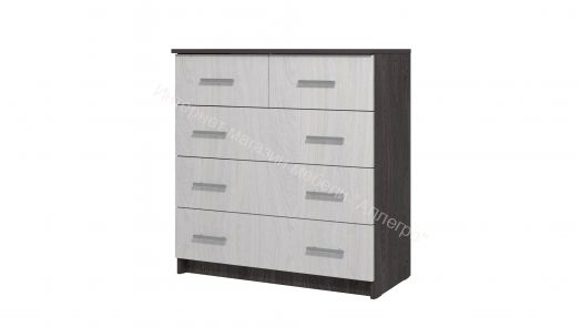 Комод - 8 (Фант) Ясень анкор темный/ясень анкор светлый