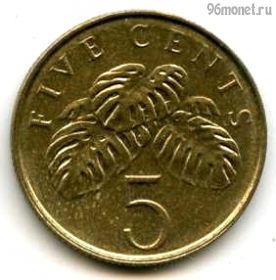 Сингапур 5 центов 2000
