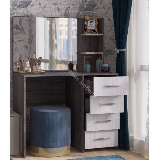 Стол туалетный (Фант) Ясень анкор темный/Ясень анкор светлый