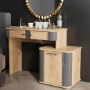 Стол туалетный Ольга 2 Дуб золотистый/Антрацит