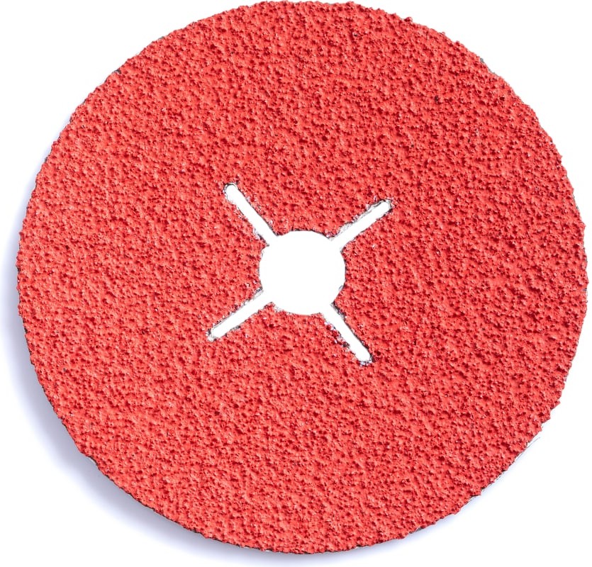 Фибровый шлифовальный круг Interflex CR5229 125х22мм, керамика, P100