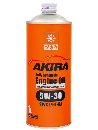 AKIRA ENGINE OIL FS SP/CF/GF-6A 5W-30, 1л
