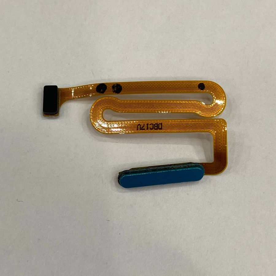 Samsung Galaxy M12 Отпечаток пальца оригинал с разбора синий