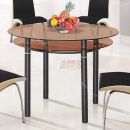 Стол обеденный из стекла Фант-8 круглый