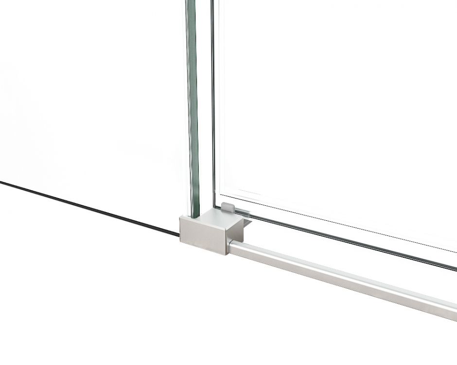 Душевая дверь Vincea Ultima VDS-7UL140CL 140х200 см с доводчиками ФОТО