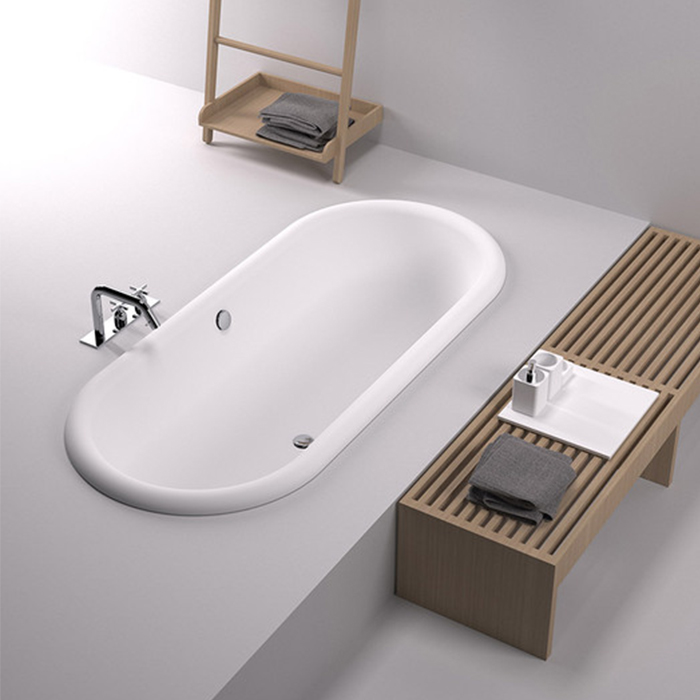 Изображение Овальная встраиваемая ванна Agape Ottocento AVAS0968ZZSP 178x79 см