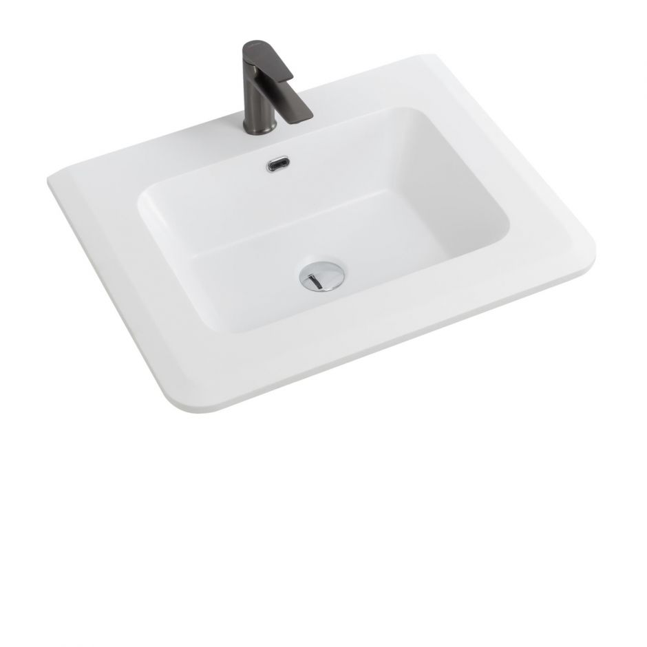 Изображение Раковина мебельная из искусственного мрамора Cezares 61х49х14