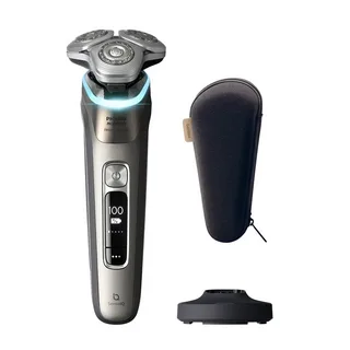 Электробритва Philips XP9202/10 i9000 Prestige с системой бритья Triple Action Lift&Cut и компактной головкой с 360° Precision Flexing  для влажного и сухого бритья с технологией SkinIQ
