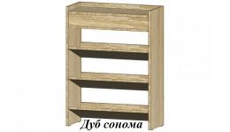 Обувница Визит (ш600*г256*в800мм) Дуб сонома