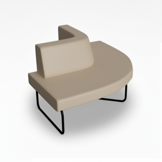 Секция угловая Слендер В 90° выгнутая