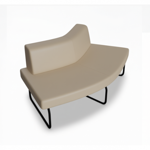 Секция угловая Слендер В 135° выгнутая