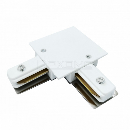 Соединитель угловой L-образный для треков Track Rail WH Recessed TRCM-1-1-L-WH