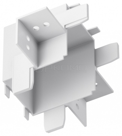 Соединитель угловой внутренний для треков встраиваемых Accessories for tracks Radity TRA084CT-12W