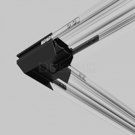 Соединитель угловой L-образный для треков встраиваемых 85235/00