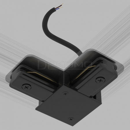 Соединитель угловой L-образный для треков встраиваемых Basic System 85012/00