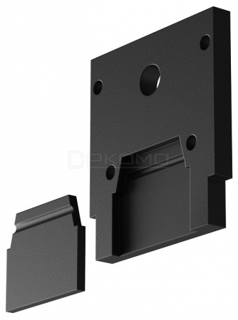 Заглушка для трека боковая TRA034EC-SCCL-42B