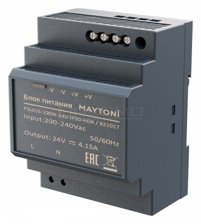 Блок питания PSL016 24В 100Вт 821017