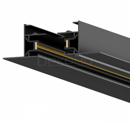Шинопровод Skylite HSBL_0012 встраиваемый Однофазный 220В-2м, чёрный