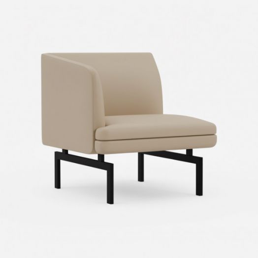 Кресельная секция Асмунг А с одним подлокотником