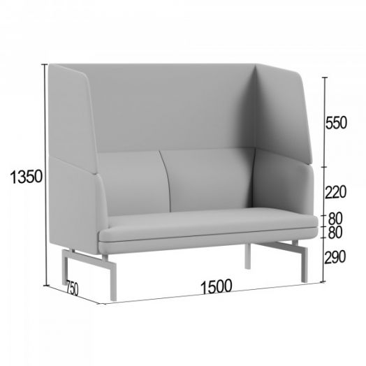 Диван Асмунг В двойной