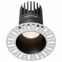 Встраиваемый светильник Dip DL122-15W-4K-TRS-B