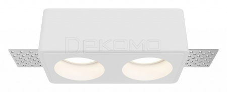 Встраиваемый светильник Gyps Modern DL123-GU10-02-W