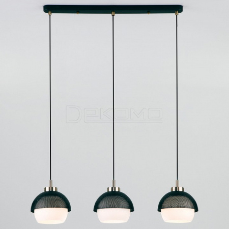 Подвесной светильник Nocciola 50106/3 античная бронза/черный