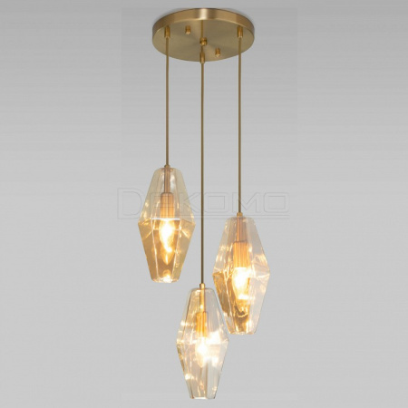 Подвесной светильник Prism 50236/3 янтарный