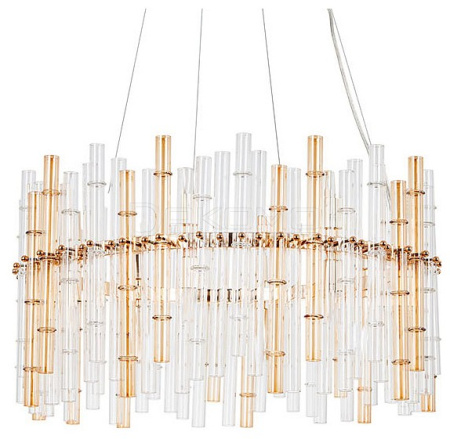 Подвесной светильник Crystalla A4111LM-16GO