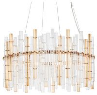 Подвесной светильник Crystalla A4111LM-16GO